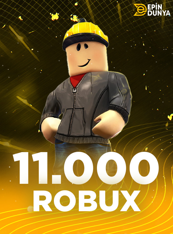 Roblox 11.000 Robux Global E-Pin ( Sürpriz Paket ) - Epindunya Sitesi